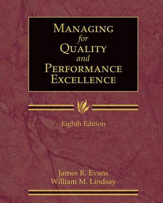 Book cover for Managing for Quality and Performance Excellence (Book Only)