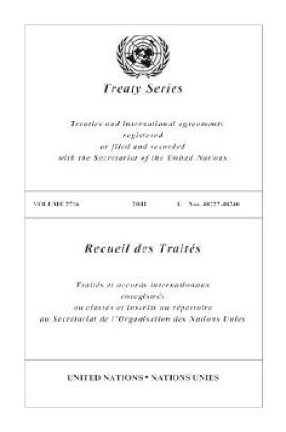 Cover of Treaty Series 2726