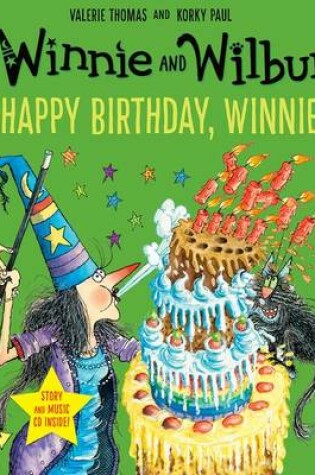 Cover of Winnie and Wilbur: Happy Birthday, Winnie with audio CD