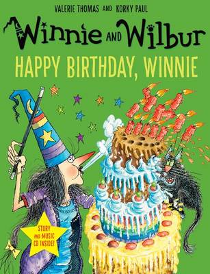 Book cover for Winnie and Wilbur: Happy Birthday, Winnie with audio CD