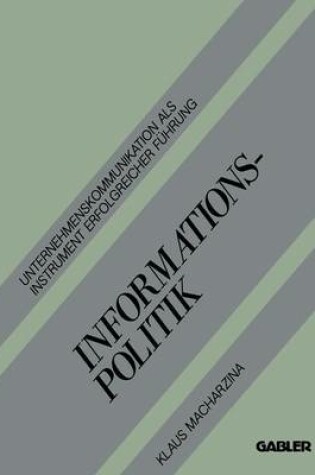 Cover of Informationspolitik