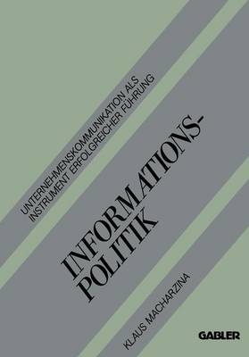 Book cover for Informationspolitik