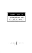 Book cover for Moving into the Space Cleared by Our Mothers