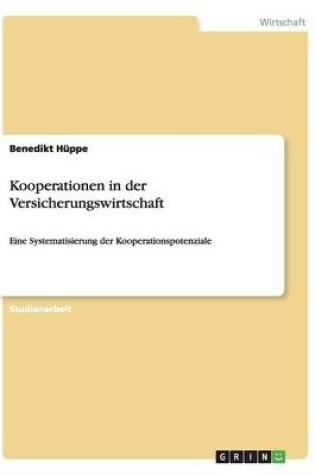 Cover of Kooperationen in der Versicherungswirtschaft