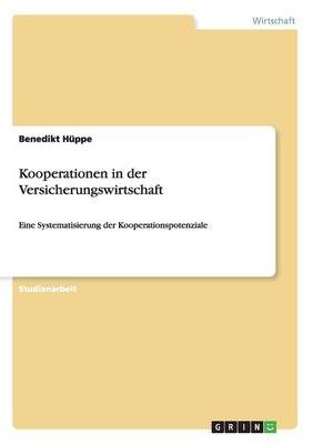 Book cover for Kooperationen in der Versicherungswirtschaft