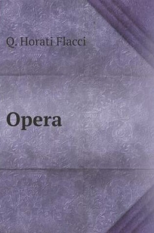 Cover of Opera