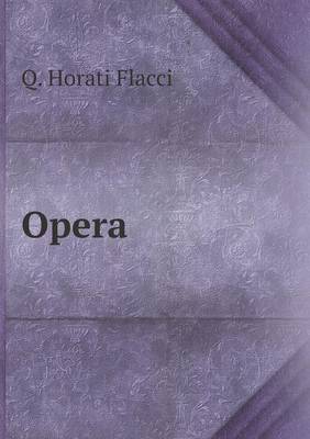 Book cover for Opera