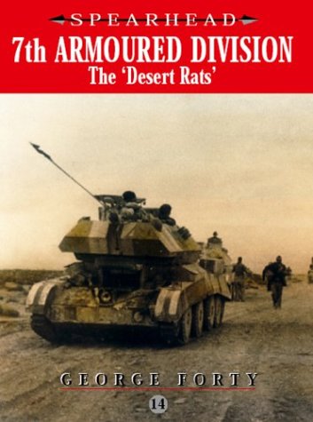 Book cover for 7th Armoured Division - The Desert Rats