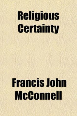 Cover of Religious Certainty