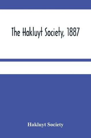 Cover of The Hakluyt Society, 1887