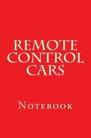 Cover of Remote Control Cars