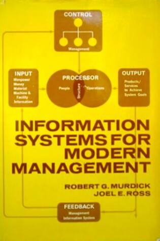 Cover of Information Systems for Modern Management