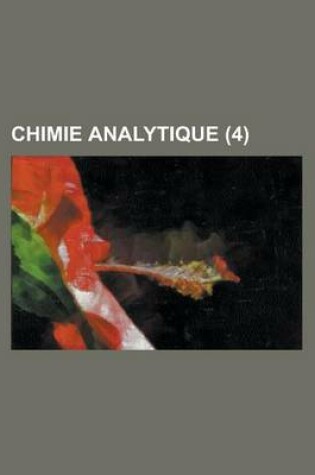 Cover of Chimie Analytique (4 )