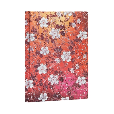 Book cover for Sakura (Katagami Florals) Midi Lined Hardcover Journal