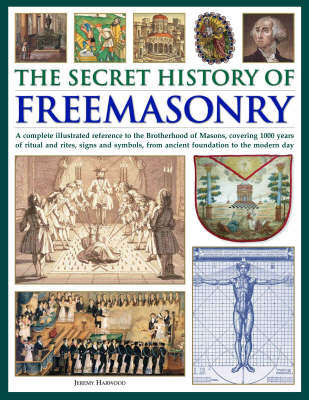 Book cover for The Secret History of Freemasonry