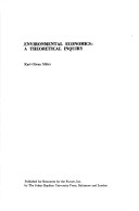 Cover of Environmental Economics