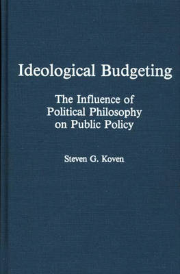 Book cover for Ideological Budgeting