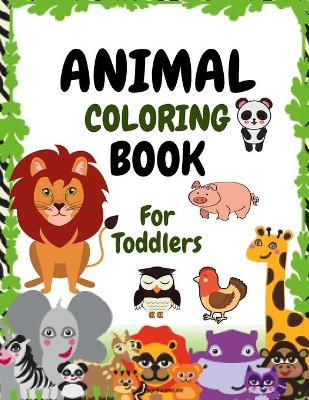 Book cover for Animals Coloring Book for Kids