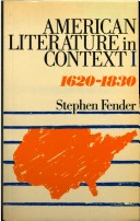 Cover of American Literature in Context