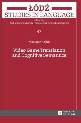 Cover of Video Game Translation and Cognitive Semantics