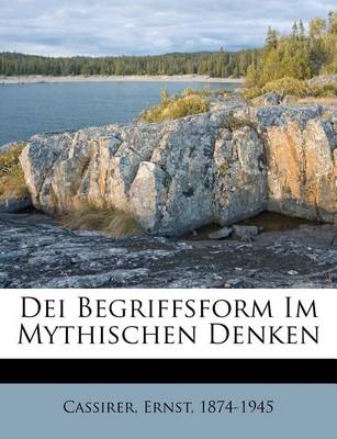 Book cover for Dei Begriffsform Im Mythischen Denken