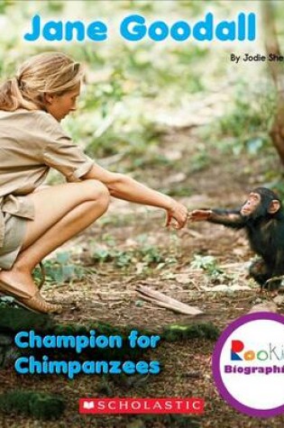 Cover of Jane Goodall: Champion for Chimpanzees (Rookie Biographies)