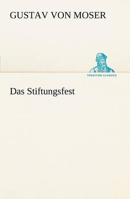 Book cover for Das Stiftungsfest