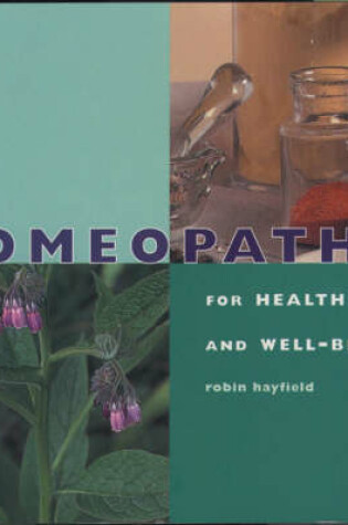 Cover of Homeopathy for Health and Well-being