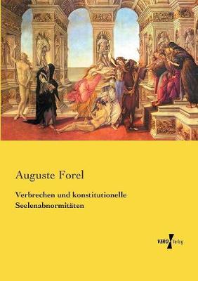 Book cover for Verbrechen und konstitutionelle Seelenabnormitaten