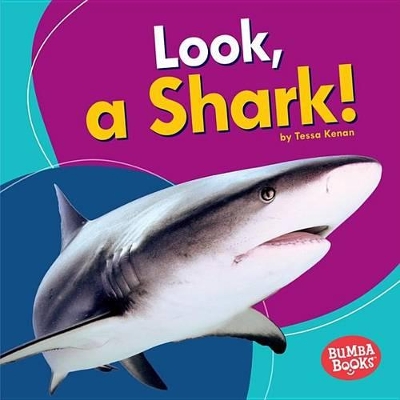 Book cover for Look, a Shark!