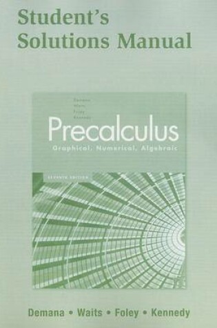 Cover of Student Solutions Manual for Precalculus