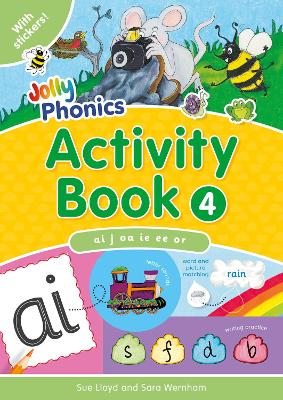 Book cover for Jolly Phonics Activity Book 4