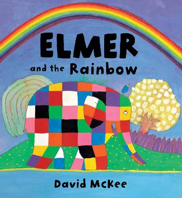 Book cover for Elmer and the Rainbow Board Book