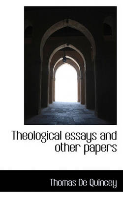 Book cover for Theological Essays and Other Papers