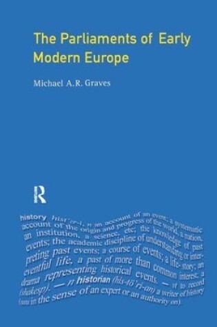 Cover of The Parliaments of Early Modern Europe