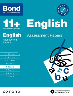 Book cover for Bond 11+: Bond 11+ English Assessment Papers 8-9 years