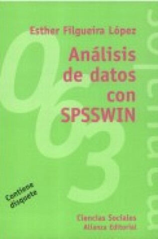 Cover of Analisis de Datos Con SPSS