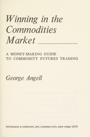 Cover of Winning in the Commodities Market