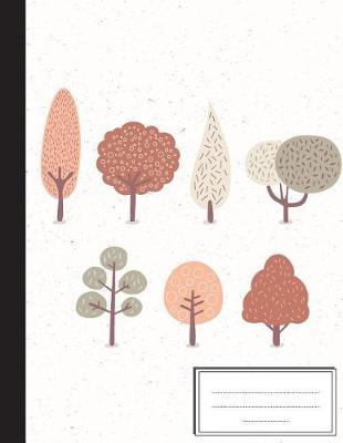 Book cover for Cute Tree Drawing Sweet Pastel