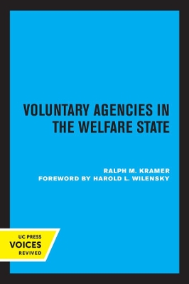 Book cover for Voluntary Agencies in the Welfare State