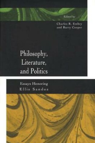 Cover of Philosophy, Literature, and Politics