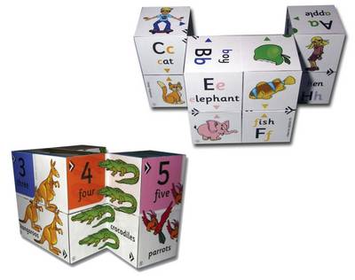 Book cover for Alphabet & Numbers Cube Pack