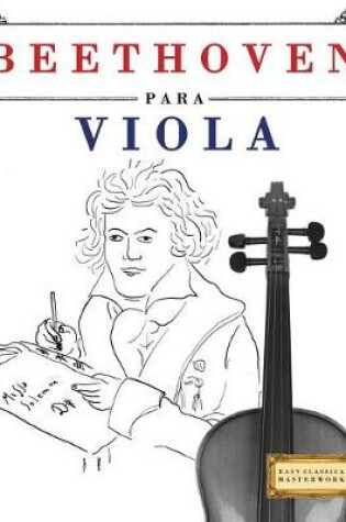 Cover of Beethoven Para Viola