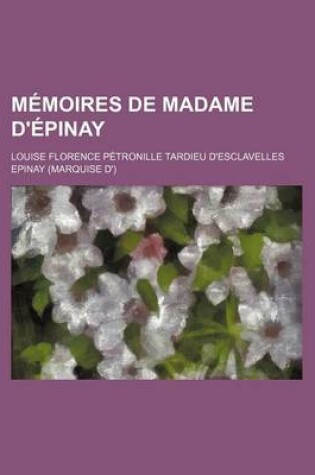 Cover of Memoires de Madame D'Epinay (1)