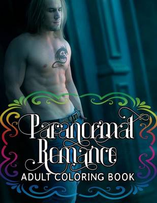 Book cover for Paranormal Romance Adult Coloring Book