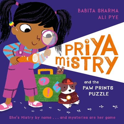 Cover of Priya Mistry and the Paw Prints Puzzle