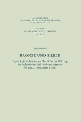 Book cover for Bronze Und Silber