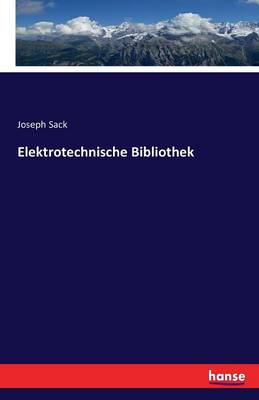 Book cover for Elektrotechnische Bibliothek