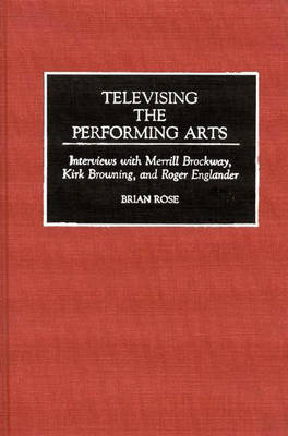 Book cover for Televising the Performing Arts