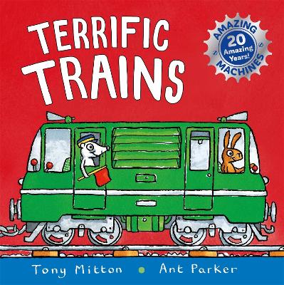 Cover of Amazing Machines: Terrific Trains